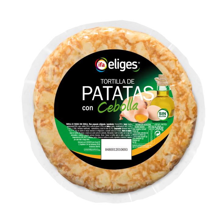 Tortilla de Patatas con Cebolla 500g