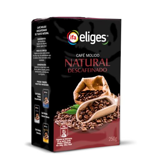 Café molido descaf. natural 250g