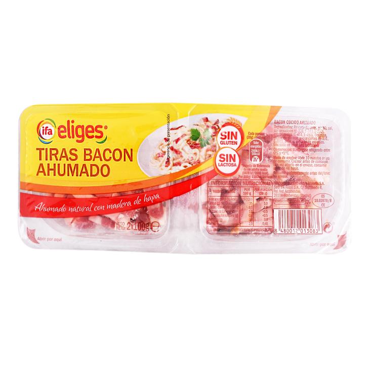Tiras de Bacon Ahumado 200g