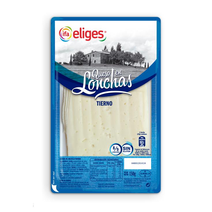 Lonchas Queso Mezcla Tierno 150g