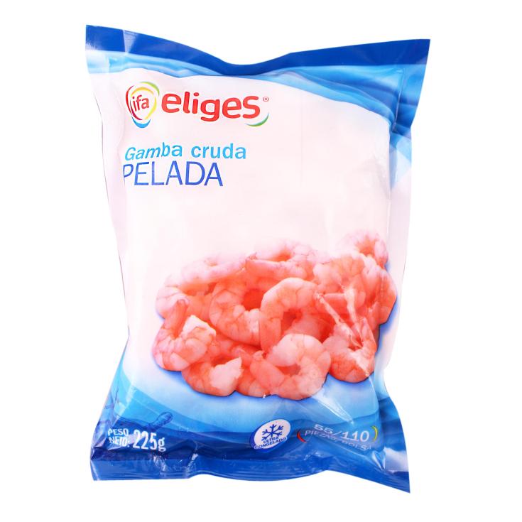 Gamba Pelada Cruda Pequeña 225g Gamba Pelada Cruda Pequeña 225g