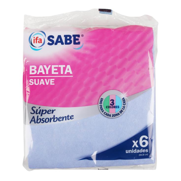 Bayeta Multiusos 6 uds