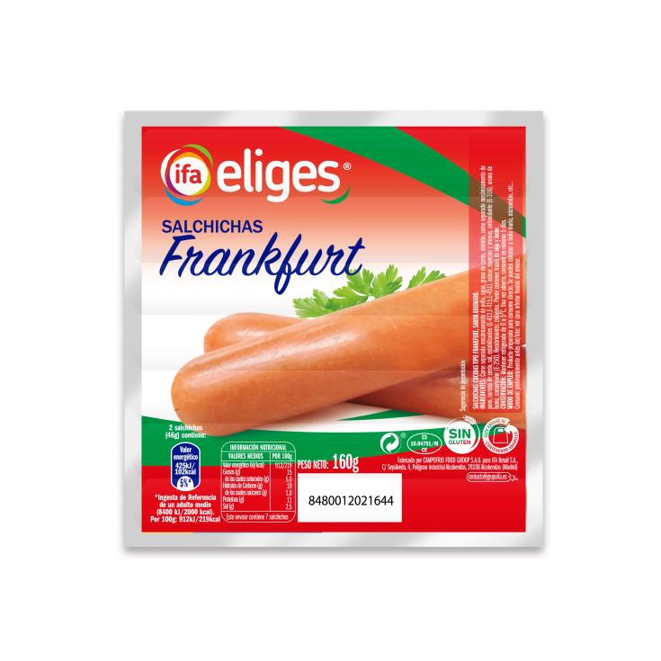 Salchichas Frankfurt 160g Salchichas Frankfurt 160g