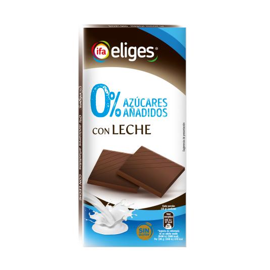 Chocolate con Leche S/Azúcar 100g