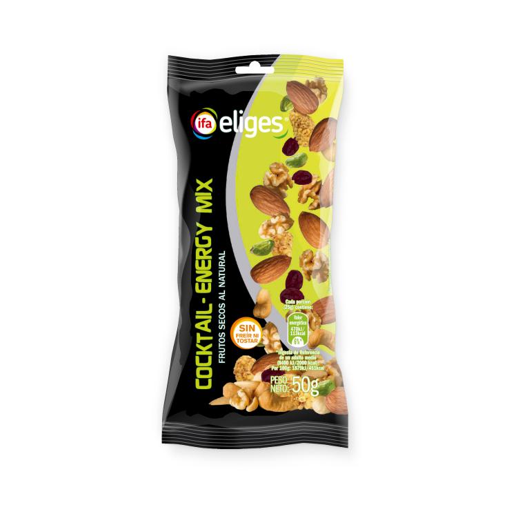 Cocktail Frutos Secos Energy Mix 50g Cocktail Frutos Secos Energy Mix 50g