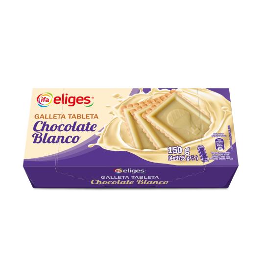 Galleta Tableta Choco Blanco 150g