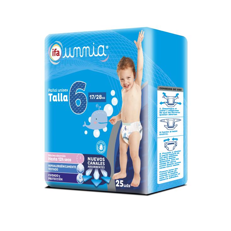 Pañal Unisex Aprendizaje T6 16/22kg XL 21 uds Pañal Unisex Aprendizaje T6 16/22kg XL 21 uds