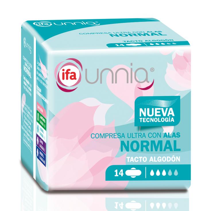 Compresa Ultra con Alas Normal 14 uds