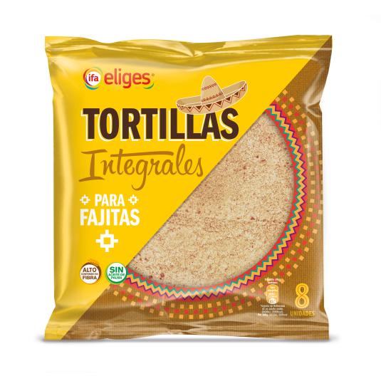 Tortilla Integral para Fajitas 320g