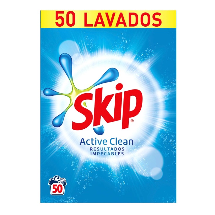 Detergente en polvo 50 lavados