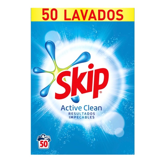 Detergente en polvo 50 lavados