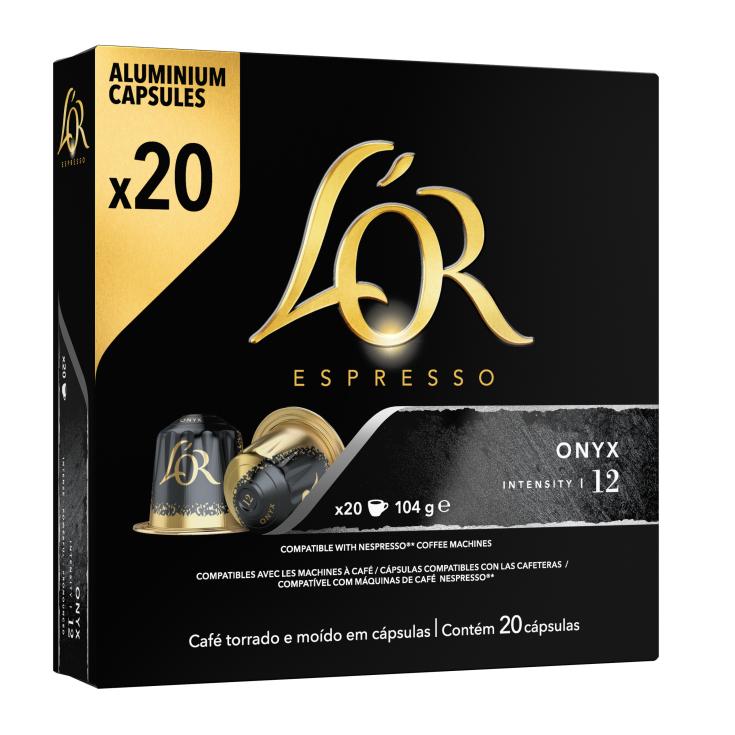 Café cápsulas Onyx 20 uds Café cápsulas Onyx 20 uds
