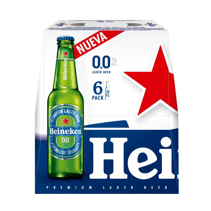 Cerveza 0,0% 6x25cl