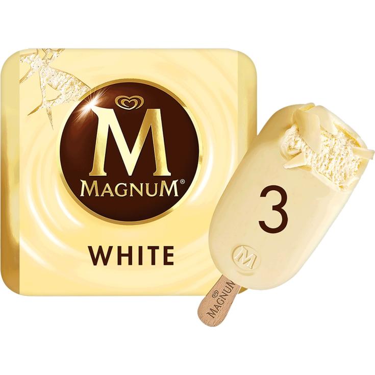 Helado de Chocolate Blanco 3x110ml Helado de Chocolate Blanco 3x110ml