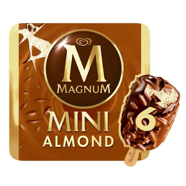 Mini Helado Almendras 6x55ml