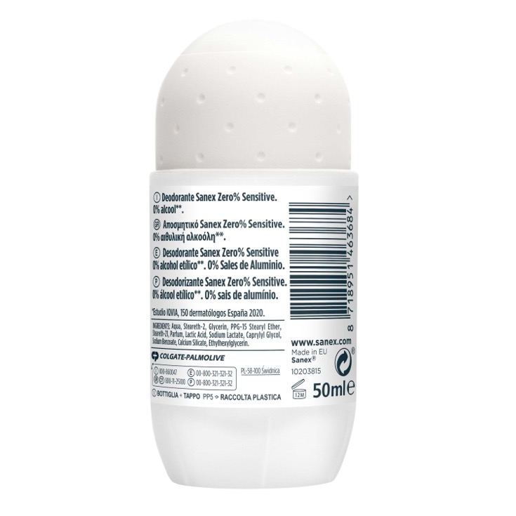 Desodorante Roll On 0%Sensitive 50ml